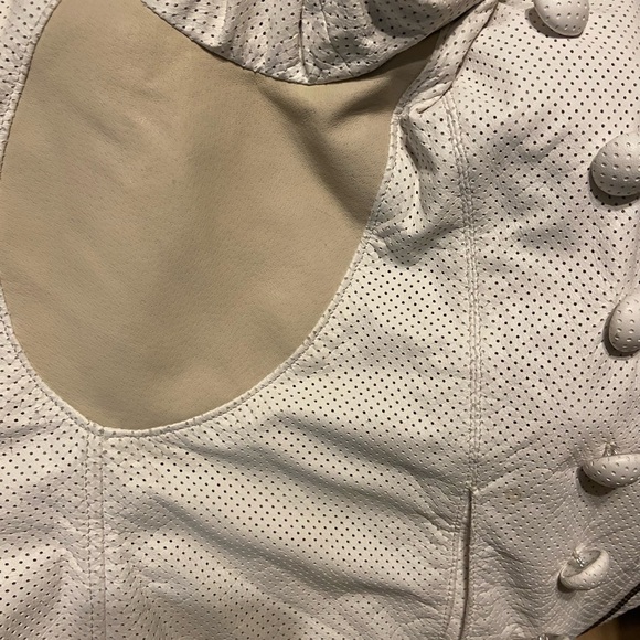 Vintage L.G.B (Le Grande Bleu/Japan) soft leather Rockstar-style jacket. Rare💕 - Picture 13 of 16